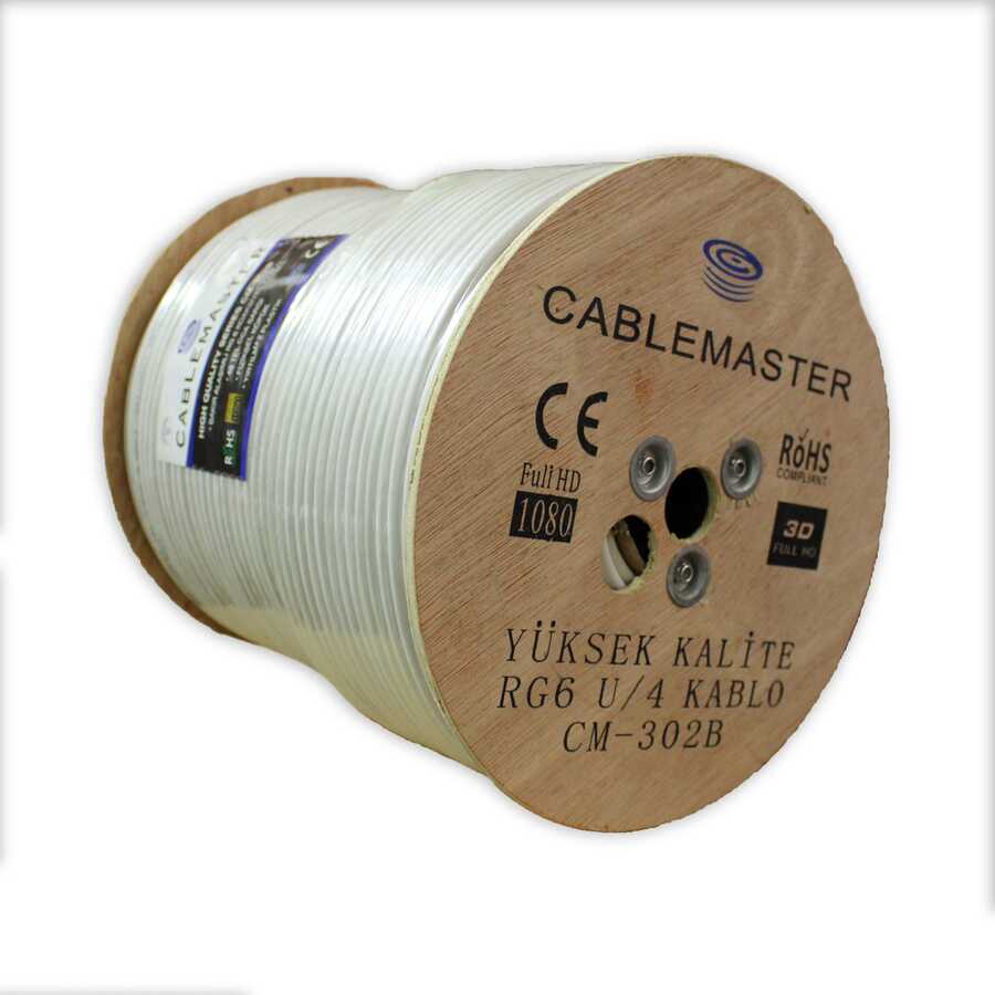 Cablemaster RG6 U4 Cm-302 Anten Kablosu