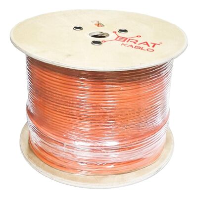 Erat CAT6 U/UTP 23 AWG 250 MHz LS0H Turuncu 500m Makara