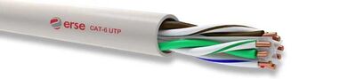 Erse CAT 6 UTP LSZH 4X2X23 AWG RAL 7001 GRİ