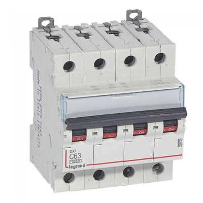 Legrand - 409342 4x63 Amper 10kA C Tipi Dx3 Otomatik Sigorta