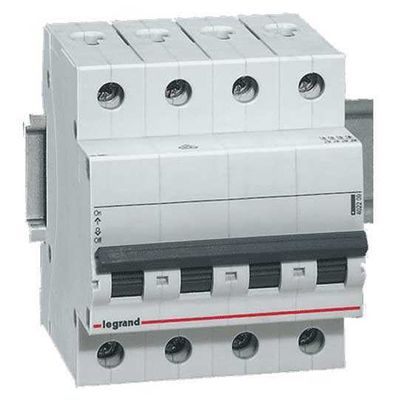 Legrand - 403710 4x63 Amper 6kA C Tipi Xg3 Otomatik Sigorta
