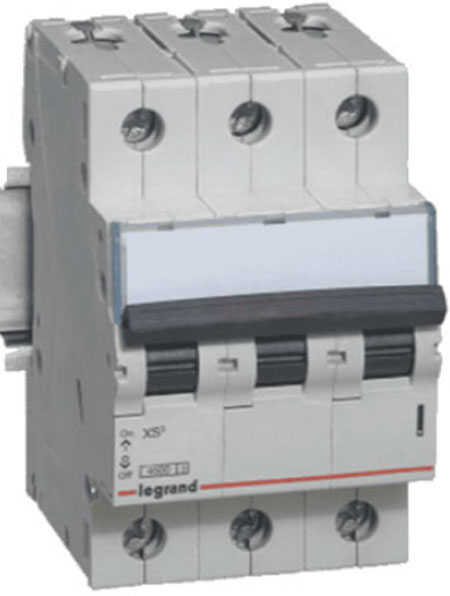 Legrand - 403348 3x63 Amper 4,5kA C Tipi Xs3 Otomatik Sigorta