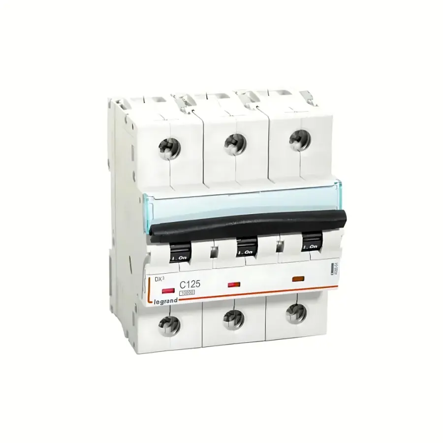 Legrand - 408664 3x125 Amper 10kA C Tipi Dx3 Otomatik Sigorta
