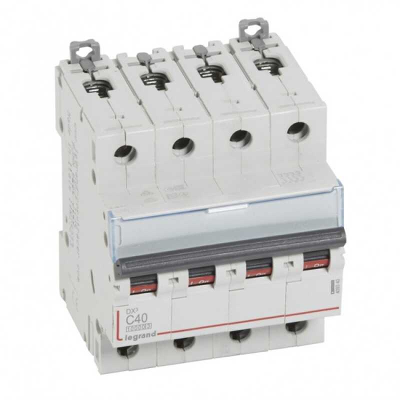 Legrand - 409340 4x40 Amper 10kA C Tipi Dx3 Otomatik Sigorta