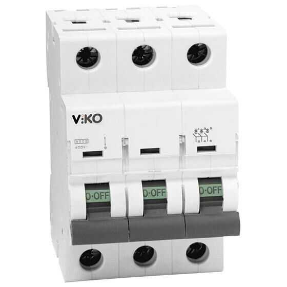 Viko - 4VTB-3C16 3x16A 4,5kA C Tipi Otomatik Sigorta