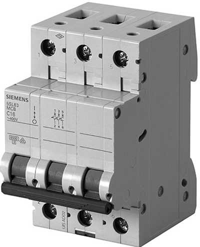 Sıemens 5SL6340-7YA Otomatik Sigorta 6kA C Tipi 3x40 Amper