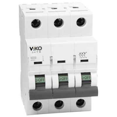 Viko - 10VTB-3C16 3x16A 10kA C Tipi Otomatik Sigorta