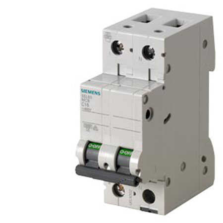Siemens 5SL6506-7 2x06 Amper 6kA C Tipi Otomatik Sigorta