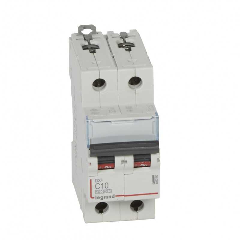 Legrand - 409200 2x10 Amper 10kA C Tipi Dx3 Otomatik Sigorta