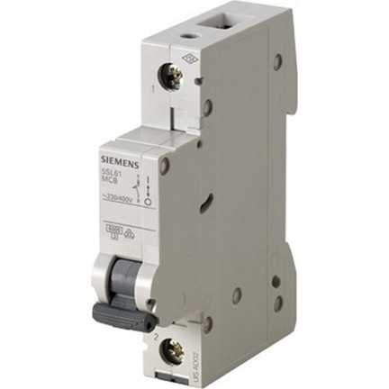 Siemens 5SL6110-7YA 1x10 Amper 6kA C Tipi Otomatik Sigorta