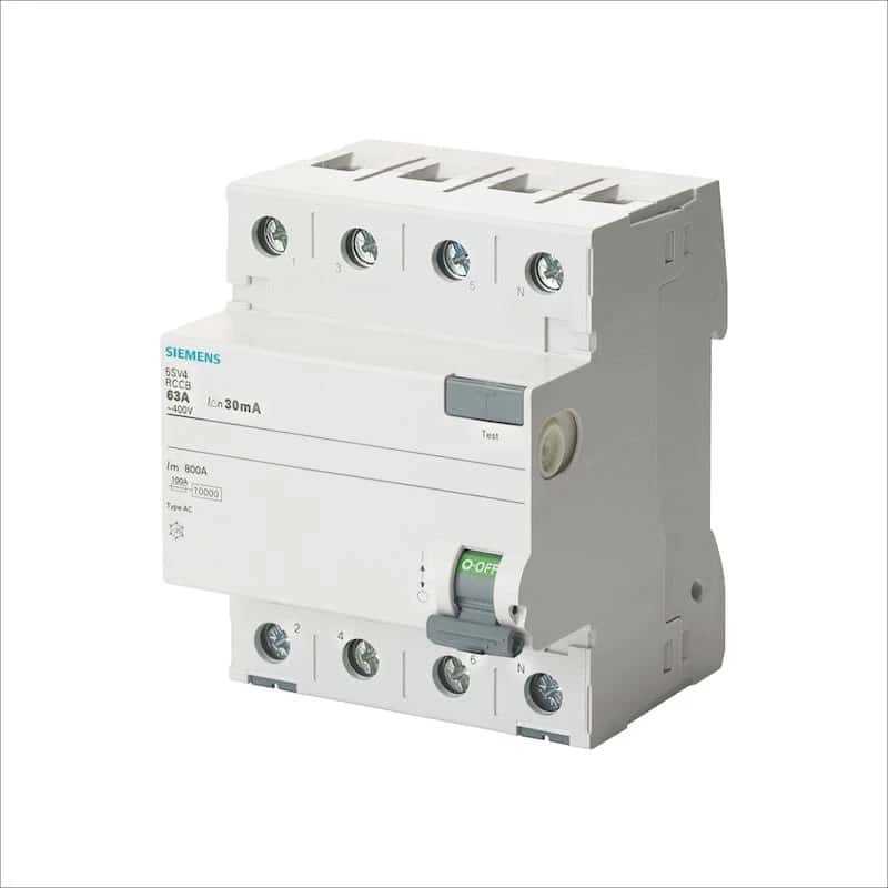 Siemens - 5SV4646-0 4X63A 300mA Kaçak Akım Rölesi
