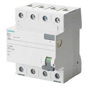 Siemens - 5SV5346-6 4X63A 30mA Kaçak Akım Rölesi