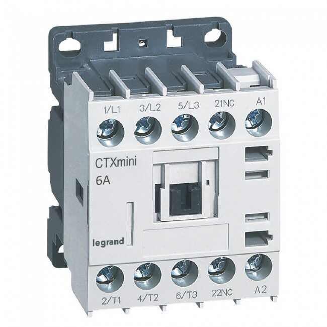 Legrand - 417016 CTX3 Mini CT 2K 6A 1Nc 230V Ac Kontaktör