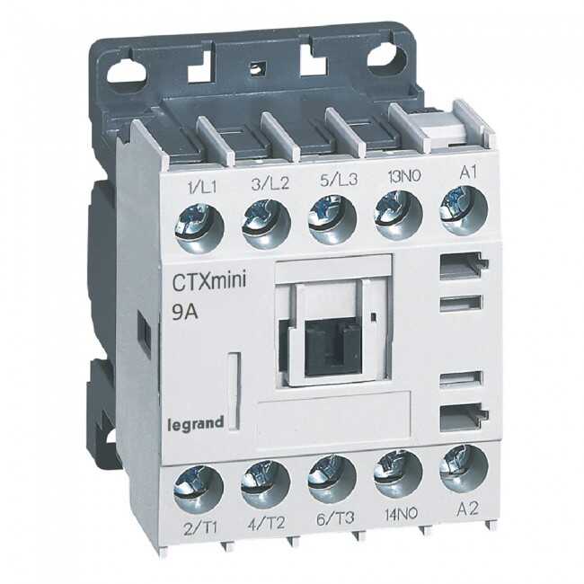 Legrand - 417026 CTX3 Mini CT 3K 9A 1No 230V Ac Kontaktör