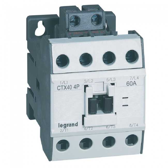 Legrand - 416436 CTX3 4K 60A Ac1 230V Ac Kontaktör