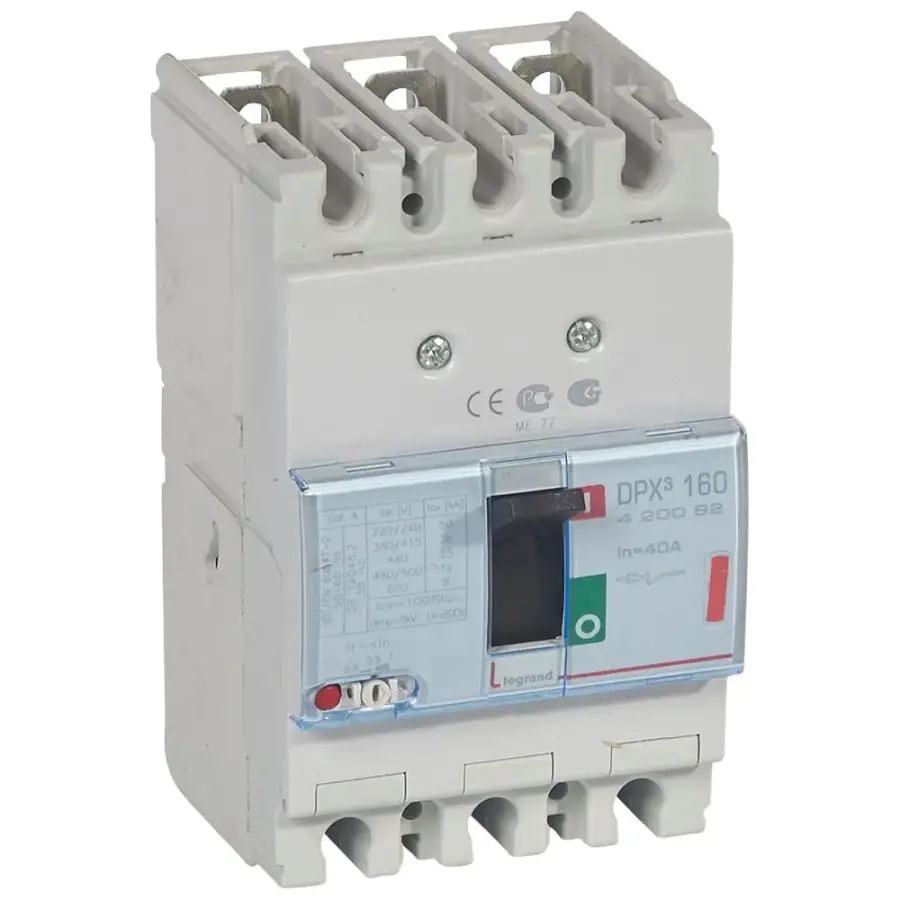Legrand - 420082 DPX3 160 3P 40A 36kA Termik Manyetik Kompakt Şalter