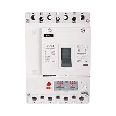 Viko - VMR2-100-SN2 4x100A 25ka Sn2 Kaçak Akımlı Sabit Kompakt Şalter