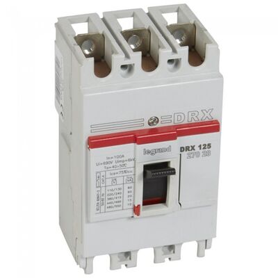 Legrand - 027028 DPX3 125 3P 100A 20kA Termik Manyetik Kompakt Şalter