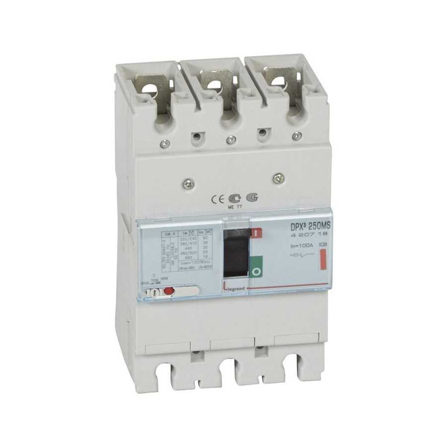Legrand - 420716 DPX3 250 3P 50A 25kA Termik Manyetik Kompakt Şalter