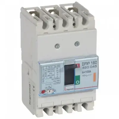 Legrand - 420045 DPX3 160 3P 100A 25kA Termik Manyetik Kompakt Şalter
