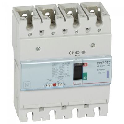 Legrand - 420279 DPX3 250 4P 250A 50kA Termik Manyetik Kompakt Şalter