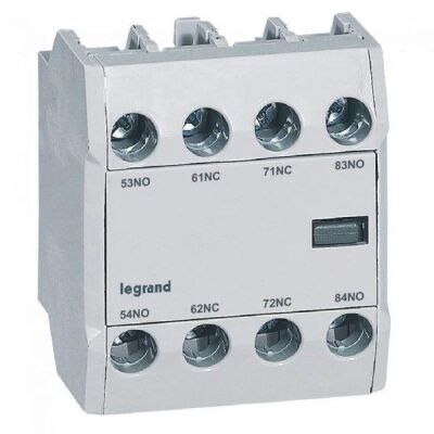 Legrand Ctx3 Güç Kontaktörü Yardımcı Kontak Öne Montaj 2Nk+2Na