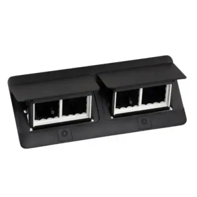 Legrand 654005 Pop-Up Donatılabilir Masa Buatı Mat Siyah 8 (2X4) Modül