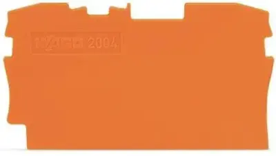 Wago 2004-12xx için Sonlandırma Plakası Turuncu