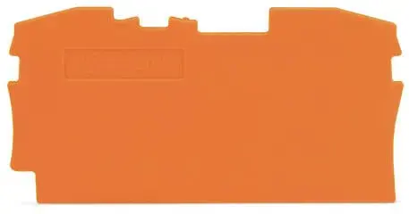 Wago 2006-12xx için Sonlandırma Plakası Turuncu
