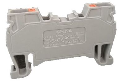 Onka Opk 2,5MM Yay Baskılı Klemens Mavi(H.FREE)