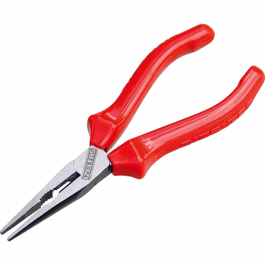 İZELTAŞ-3220132160-160 mm Uzun Kargaburun Düz Uçlu Opak