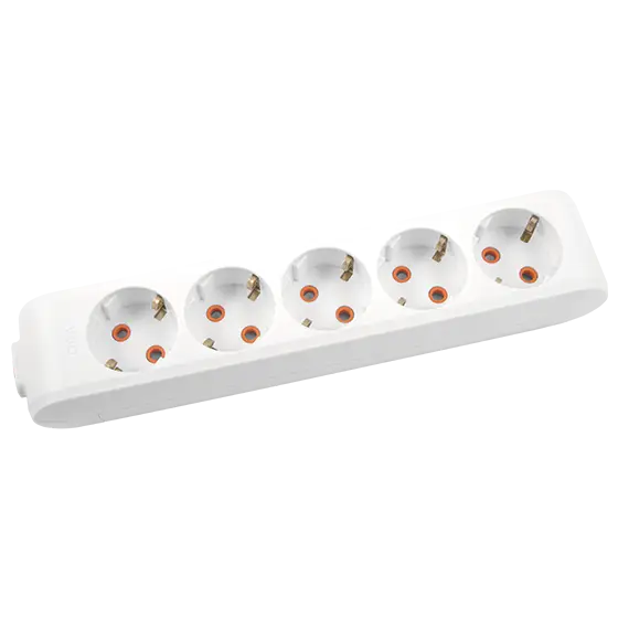 Viko Multi-Let Beşli Grup Priz Topraklı Klemensli Ups Beyaz (Çocuk Korumalı) 90110500