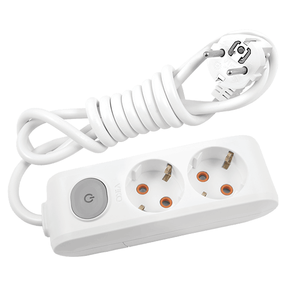 Viko Multi-Let İkili Grup Priz Anahtarlı Topraklı 3 Metre Beyaz (Çocuk Korumalı) 90117203
