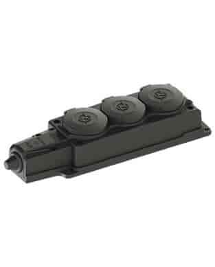 NEAD 1x16A MONOFAZE 3 LÜ GRUP KAUÇUK