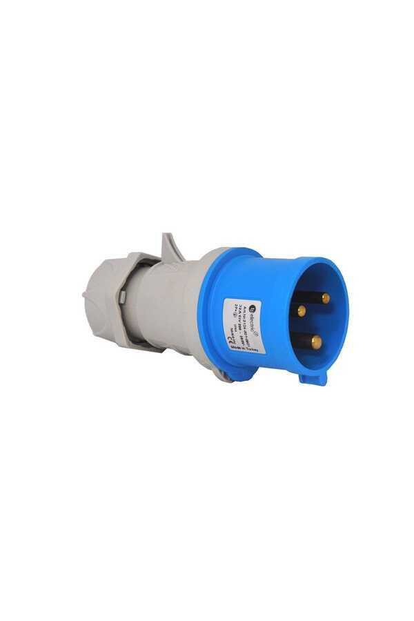 Tplast CEE-3x16A/IP44 Düz Fiş