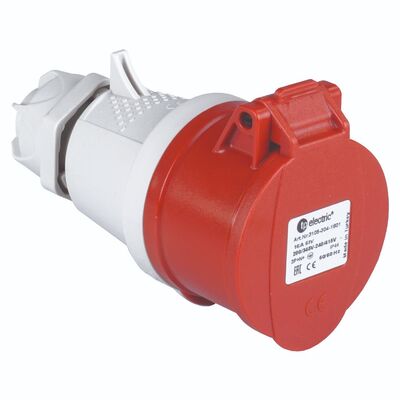 TPLAST Uzatma Prizi CEE-5x16A/IP44-Y.