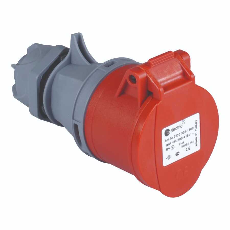 CEE-4x32A/IP44-Y. Kap. Uzatma Pr.