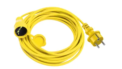 STANLEY IP44 Erkek ve Dişi Fiş Kaplinli 25 Metre Seyyar Uzatma Kablosu