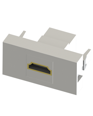 Nead 45*22,5 mm HDMI Dişi Giriş Çıkışlı