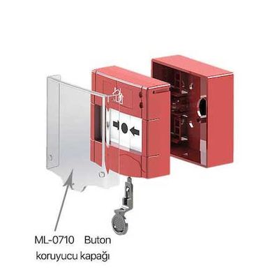 Mavigard Yangın Buton Koruyucu Kapak ML-0710