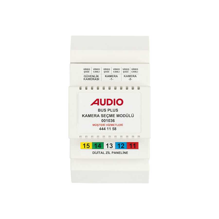 AUDIO 001036 Bus Plus Kamera Seçme Modülü