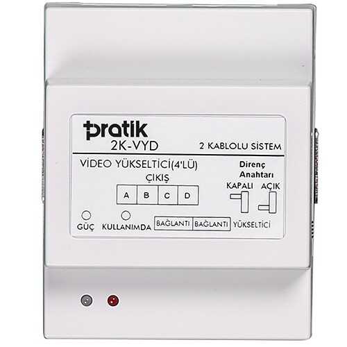 Pratik Plus Video Yükseltici & Dağıtıcı 2K-VYD