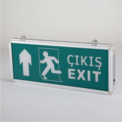 Cata CT-9174 Exit Çıkış Armatürü Ledli 3 Saat Akülü