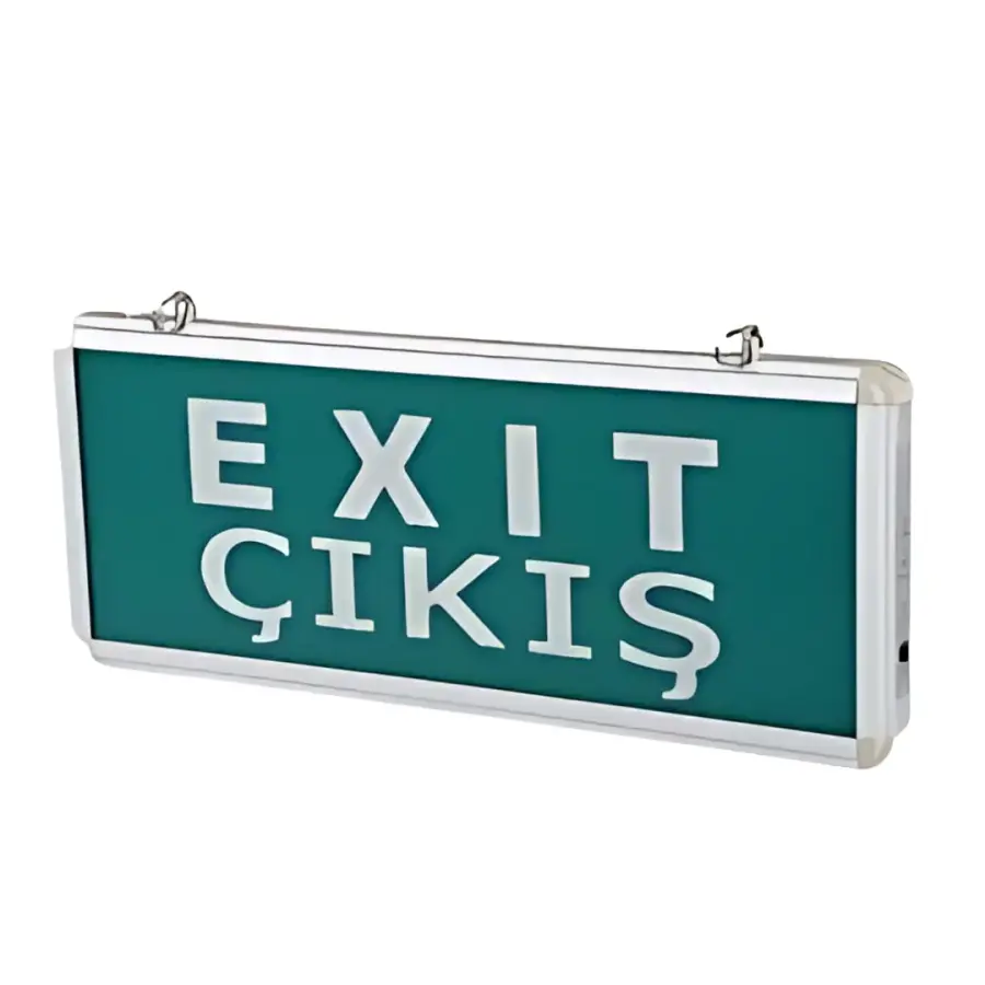 Cata CT-9175 Ledli Exit Çıkış Armatürü 3 Saat Akülü