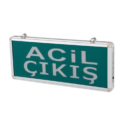 Cata CT-9176 Üç Saat Akülü Ledli Acil Çıkış Exit Armatürü