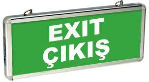 Pelsan EXIT Led Çift Yön