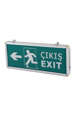 Cata CT-9170 Üç Saat Akülü Led Exit Çıkış Armatürü