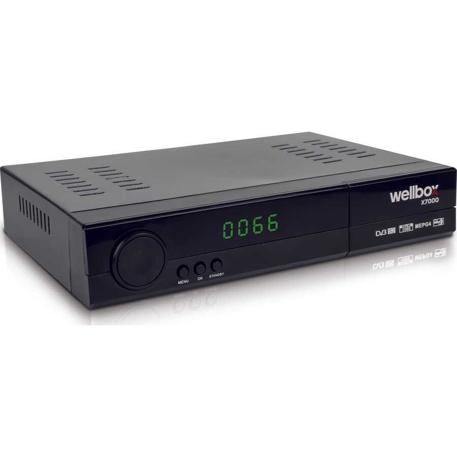 Wellbox X7000 Kasalı Hd Uydu Alıcı