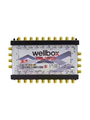 Wellbox 10/08 Multi Switch Soslu-Kaskatlı