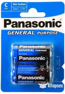 Panasonic Manganez Blister Orta Pil